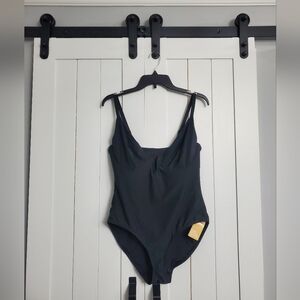 Popilush Shapewear Plunging V Slimming One-Piece Swimsuit. NEW!